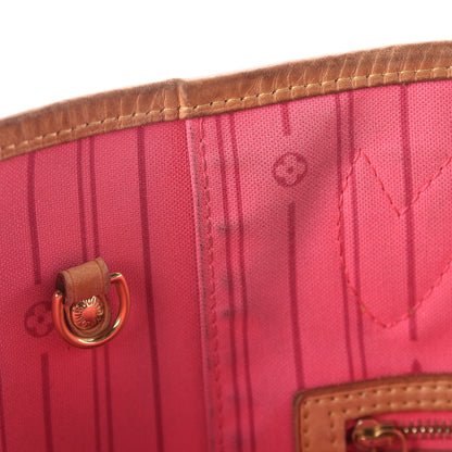 Louis Vuitton Monogram Roses Neverfull MM 21 of 21