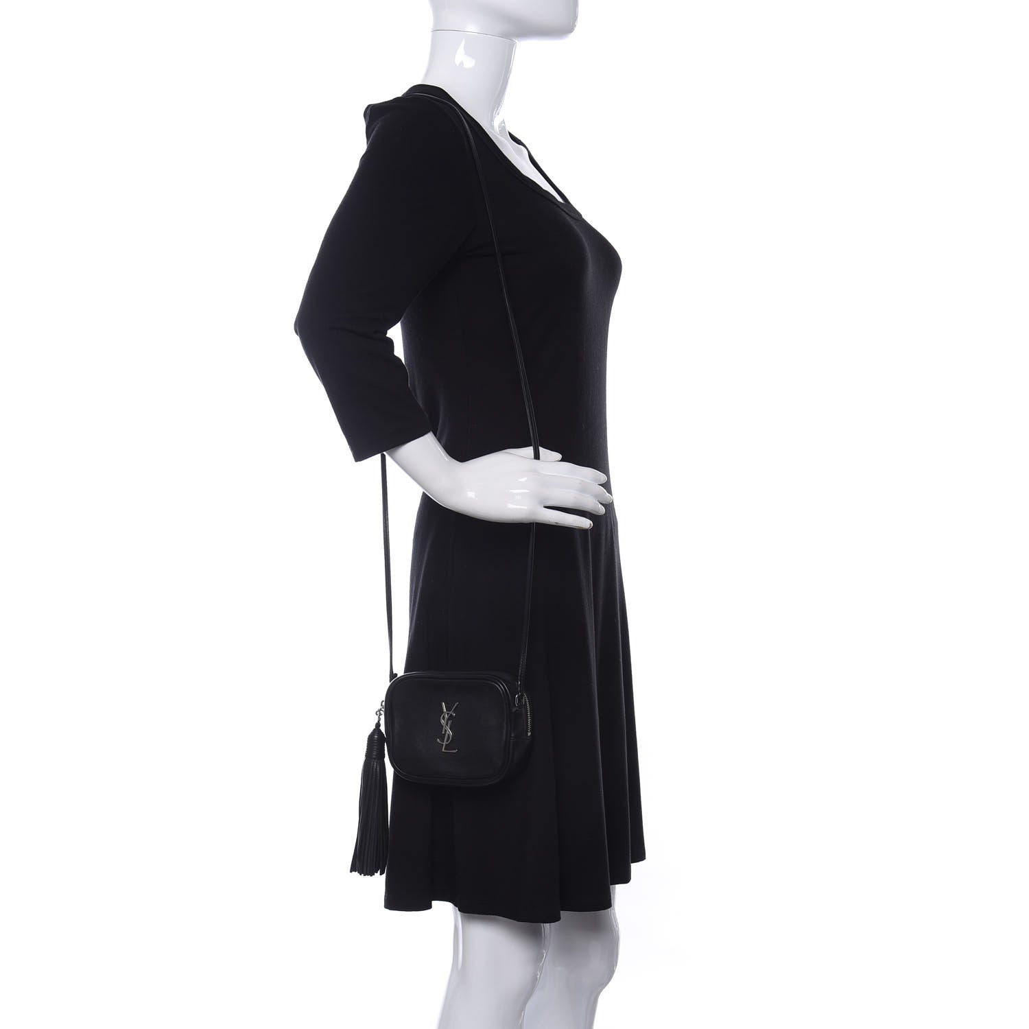 Saint Laurent Nappa Monogram Blogger Bag Black 2 of 14