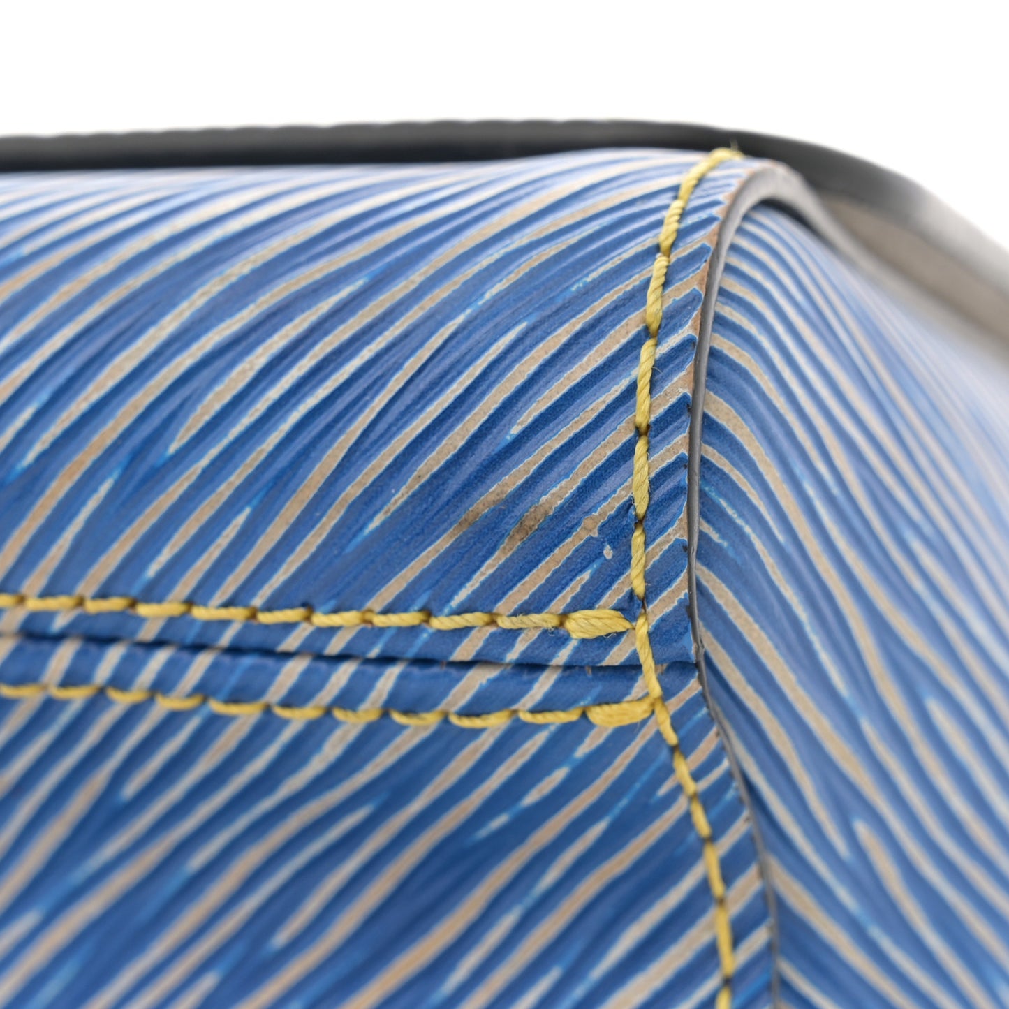 Epi Twist Shoulder Bag PM Denim Light