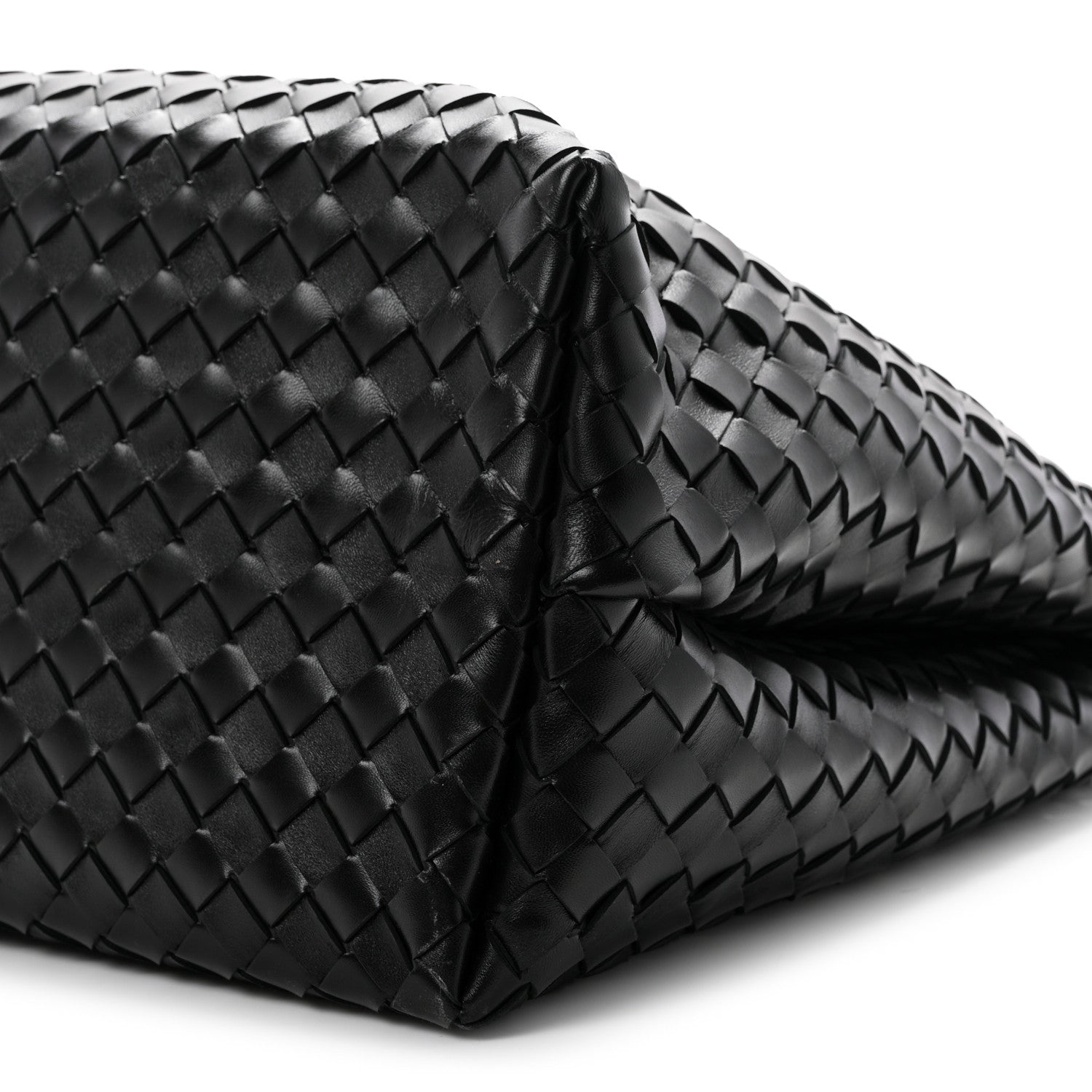 Bottega Veneta Nappa Intrecciato Large Andiamo Shoulder Bag Black 10 of 10