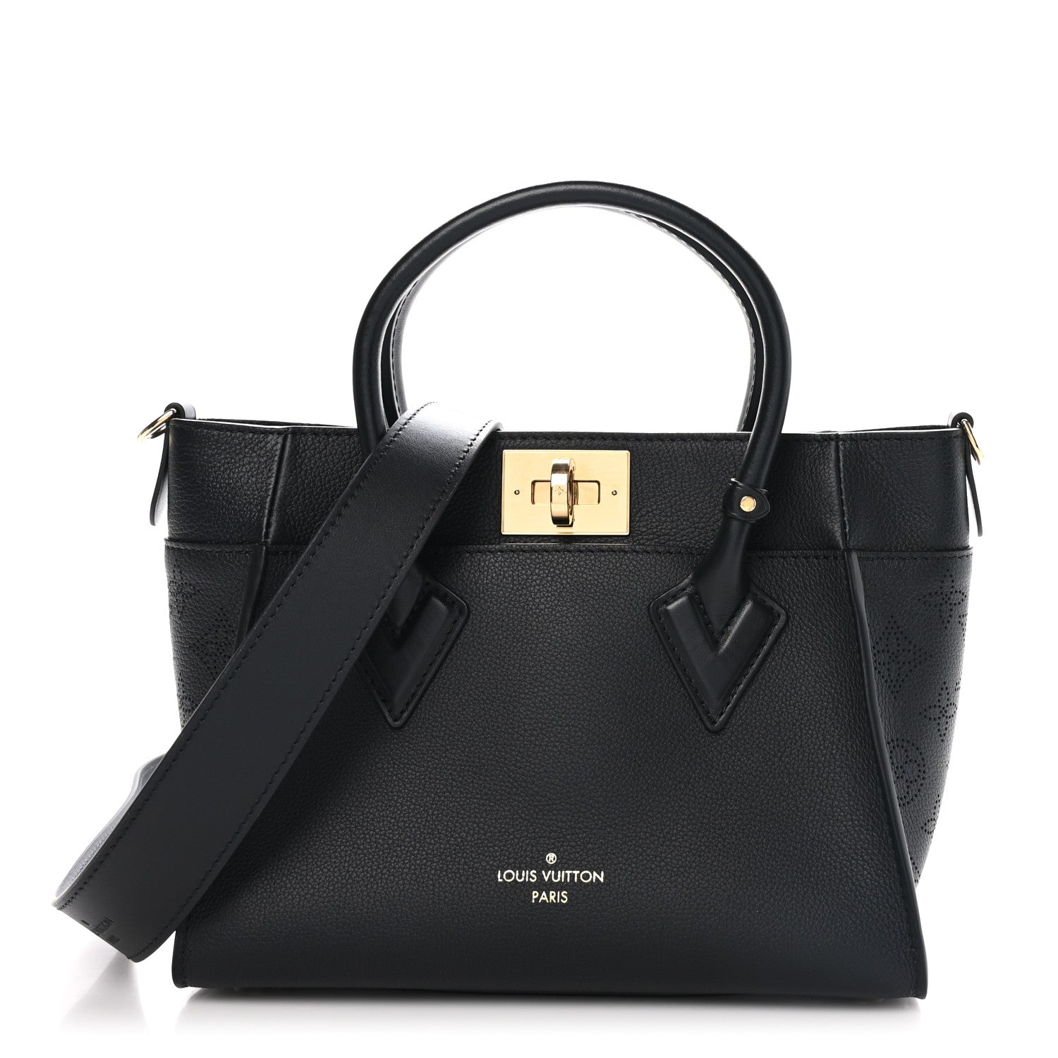 Louis Vuitton Mahina On My Side PM Black 1 of 10