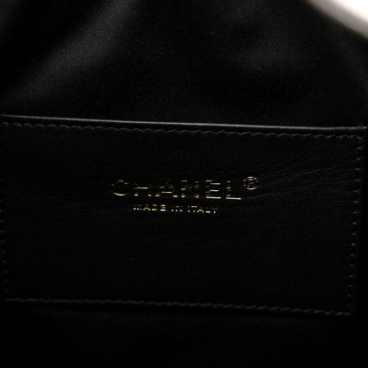 Chanel Metallic Caviar Quilted Medium Chanel 25 Handbag Silver 7 of 11