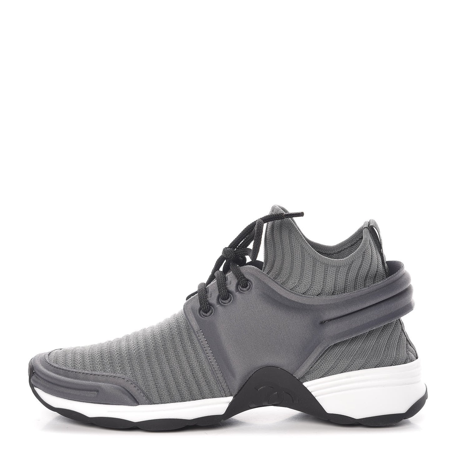 Stretch Fabric CC Sneakers 35 Grey