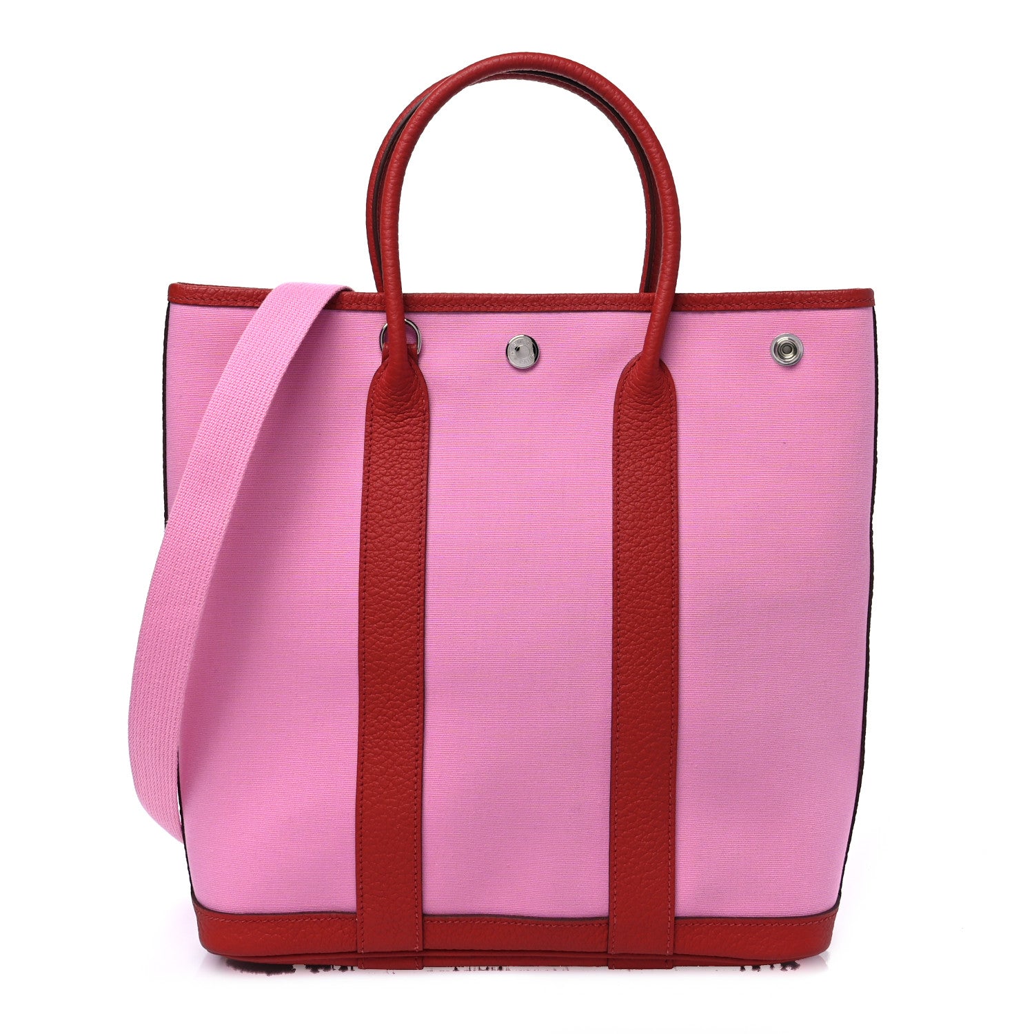 Hermes Toile Militaire Vache Country Garden File 28 Bubblegum Rouge Duchesse 1 of 6