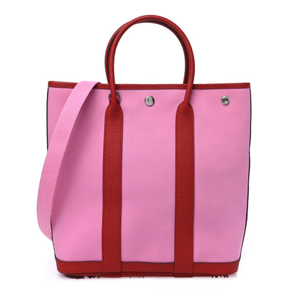 Hermes Toile Militaire Vache Country Garden File 28 Bubblegum Rouge Duchesse 1 of 6