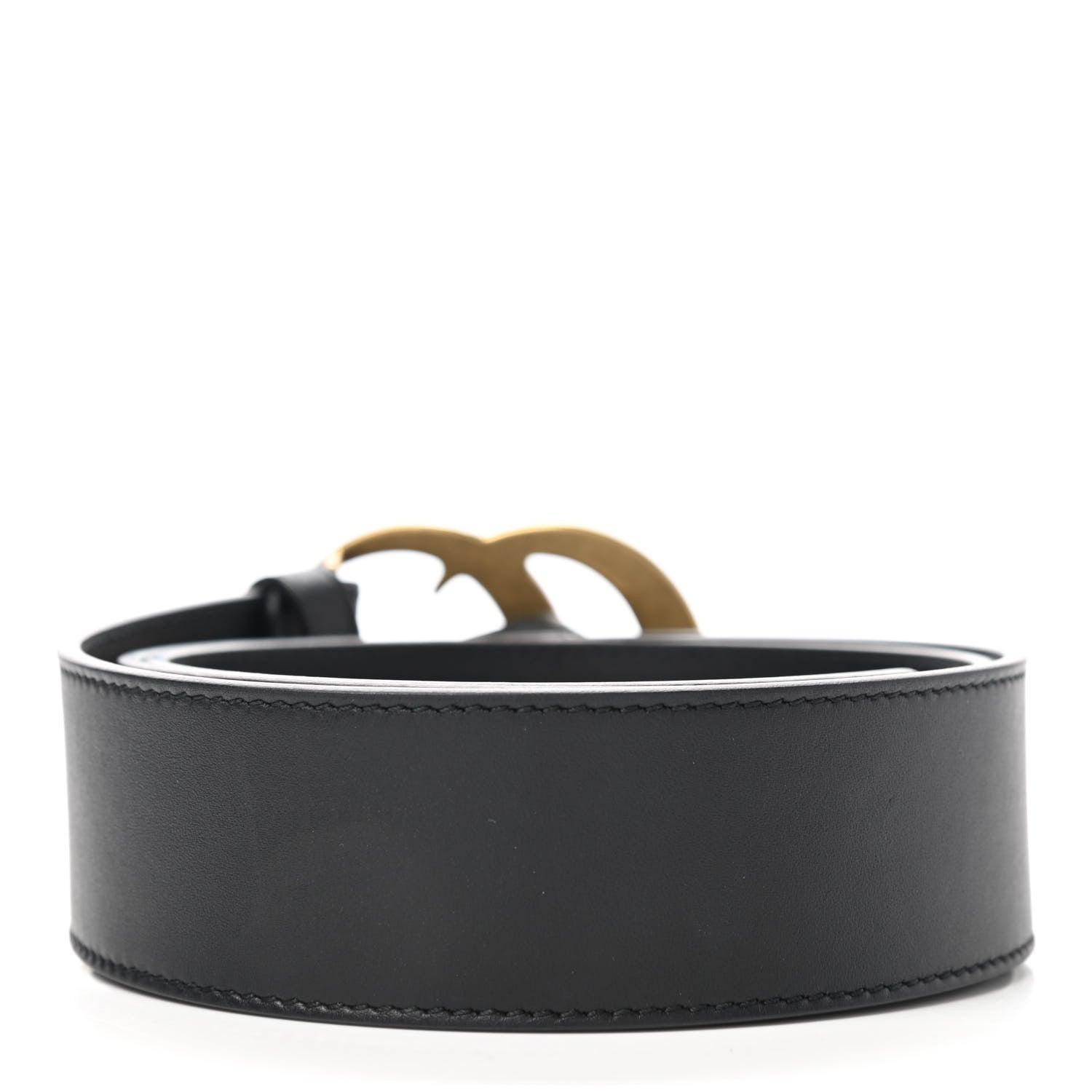 Gucci Calfskin Double G 40mm Belt 85 34 Black 2 of 6