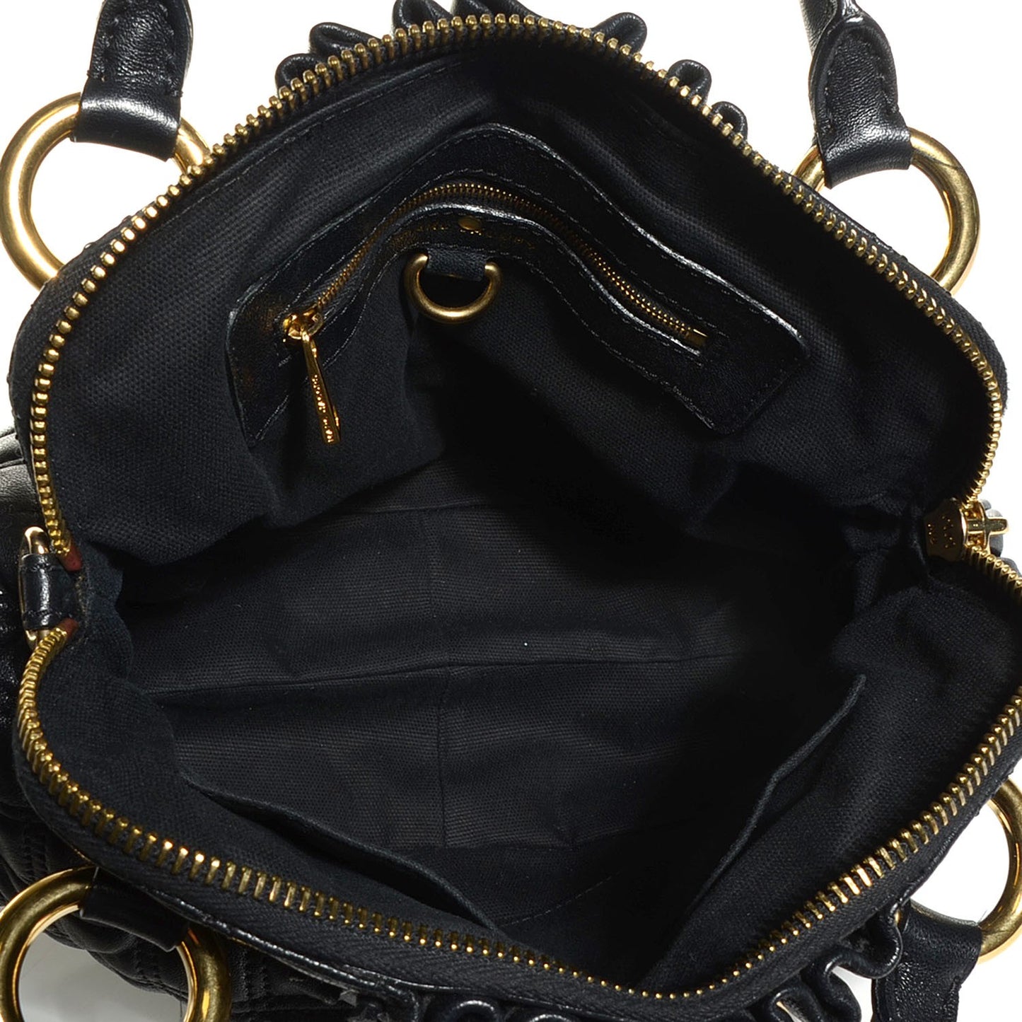 Lambskin Quilted Small Cecilia Black
