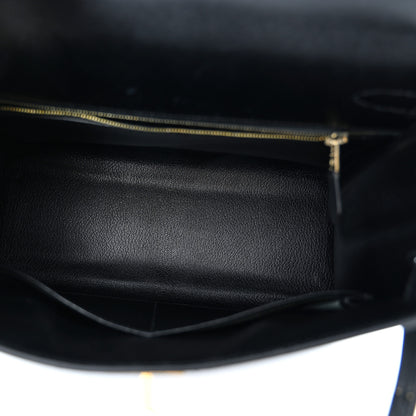 Hermes Box Kelly Sellier 28 Black 5 of 14