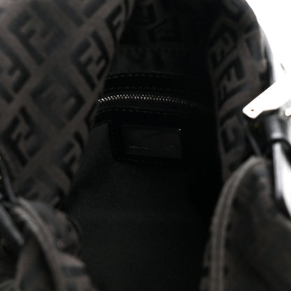 Fendi Zucchino Mama Baguette Black Moro 5 of 8