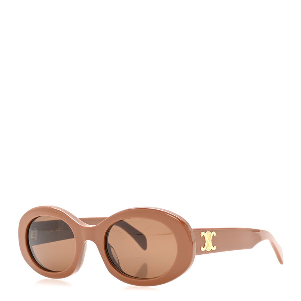 Celine Acetate Triomphe 01 Sunglasses CL40194U Brown 1918467