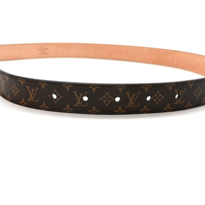 Louis Vuitton Mini Monogram 25mm LV Initiales Belt 95 38 6 of 7