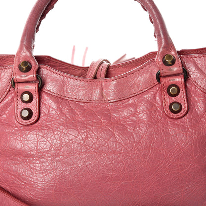 Balenciaga Agneau Classic Hardware Mini City Rose Bombon Raspberry 23 of 26