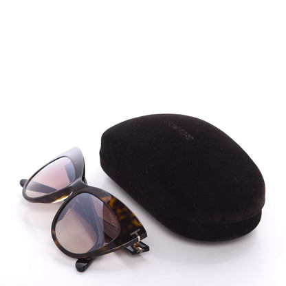 Tom Ford Nika Cat Eye Sunglasses TF523 Havana 9 of 9