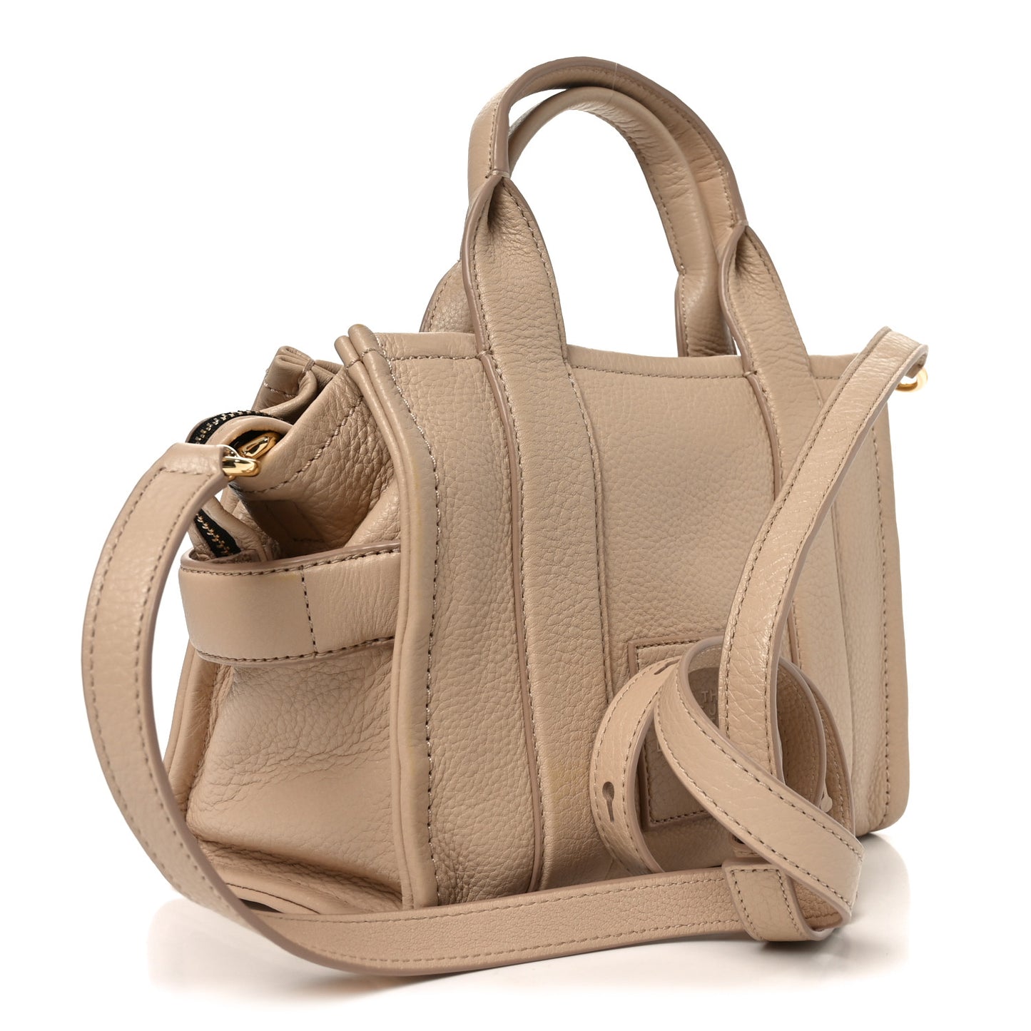 Grained Calfskin Small The Tote Bag Cotton Twine