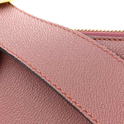 Burberry Soft Grain Calfskin House Check Small Helmsley Crossbody Dusty Pink 16 of 16