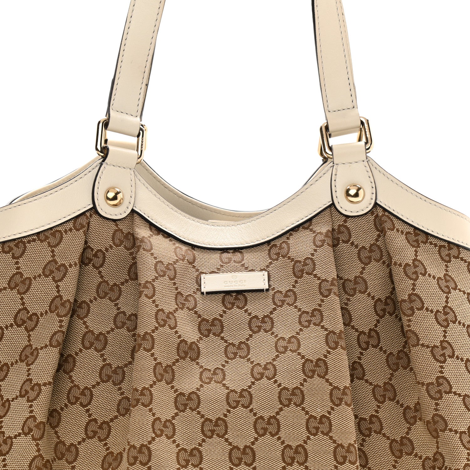 Gucci Monogram Shoulder Bag White 8 of 10