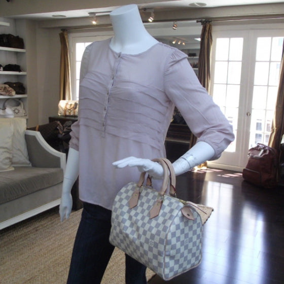 Louis Vuitton Damier Azur Speedy 25 2 of 9