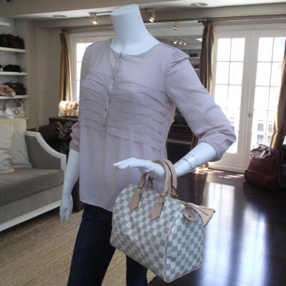 Louis Vuitton Damier Azur Speedy 25 2 of 9