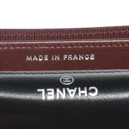 Chanel Lambskin Quilted Small Compact Wallet Black 9 of 10