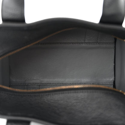 Marc Jacobs Grained Calfskin Small The Tote Bag Black 5 of 11