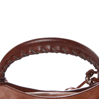 Balenciaga Agneau Canvas Classic Hardware First Brown 10 of 13