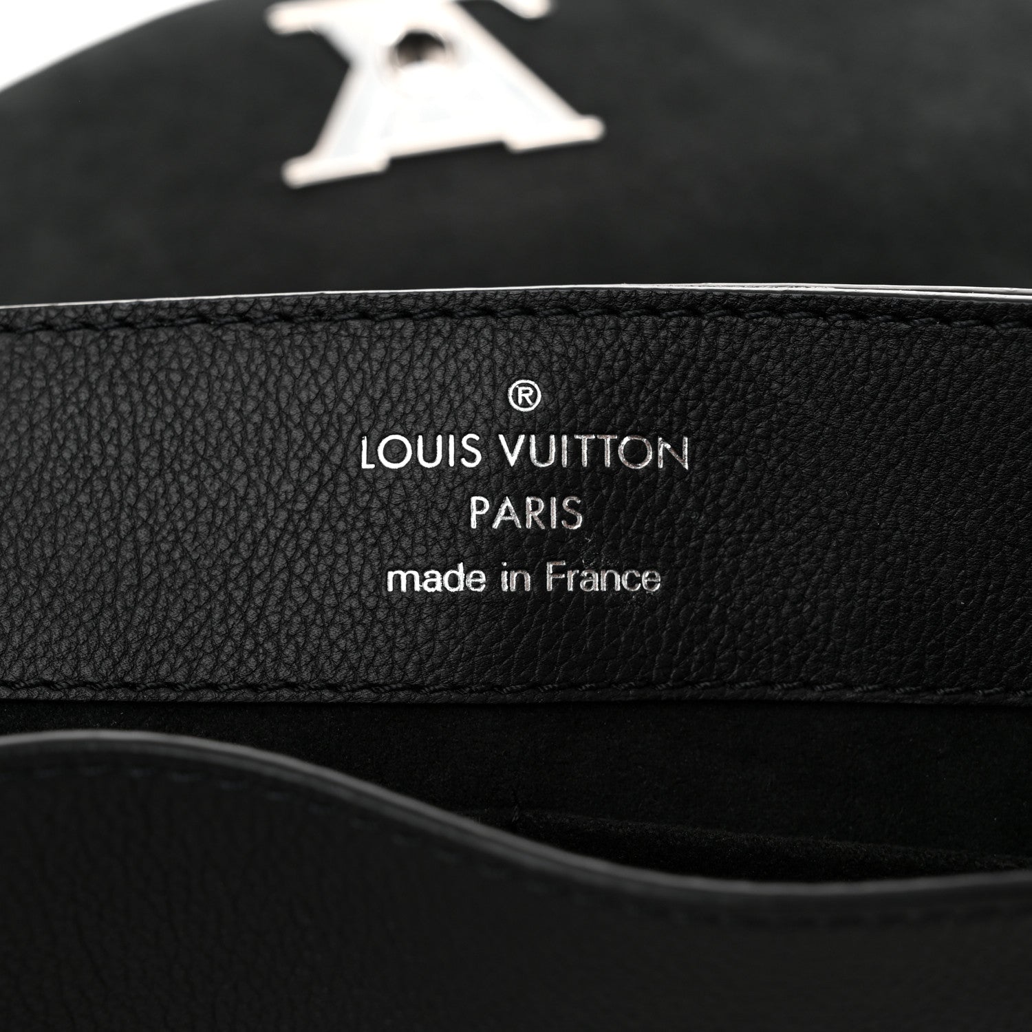 Louis Vuitton Soft Calfskin Lockme Ever Black 6 of 10