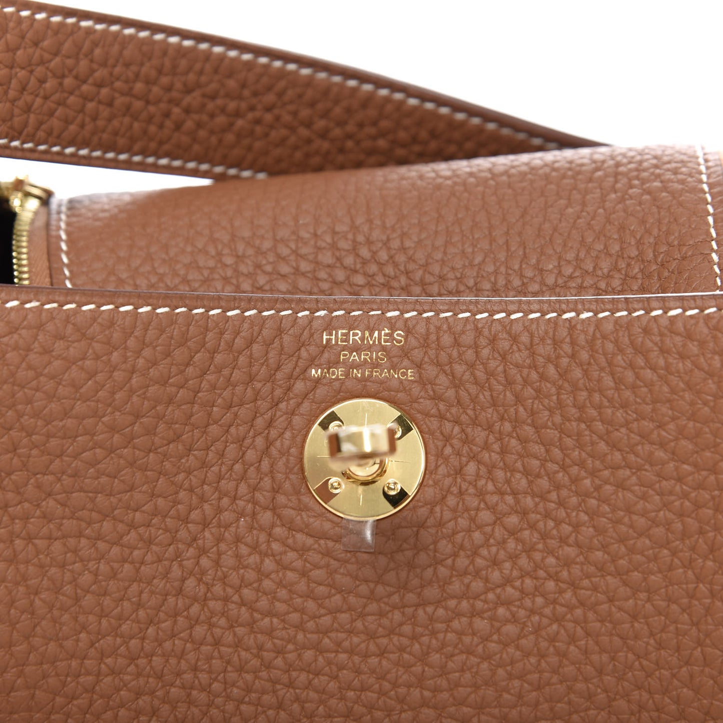 Taurillon Clemence Mini Lindy 20 Gold
