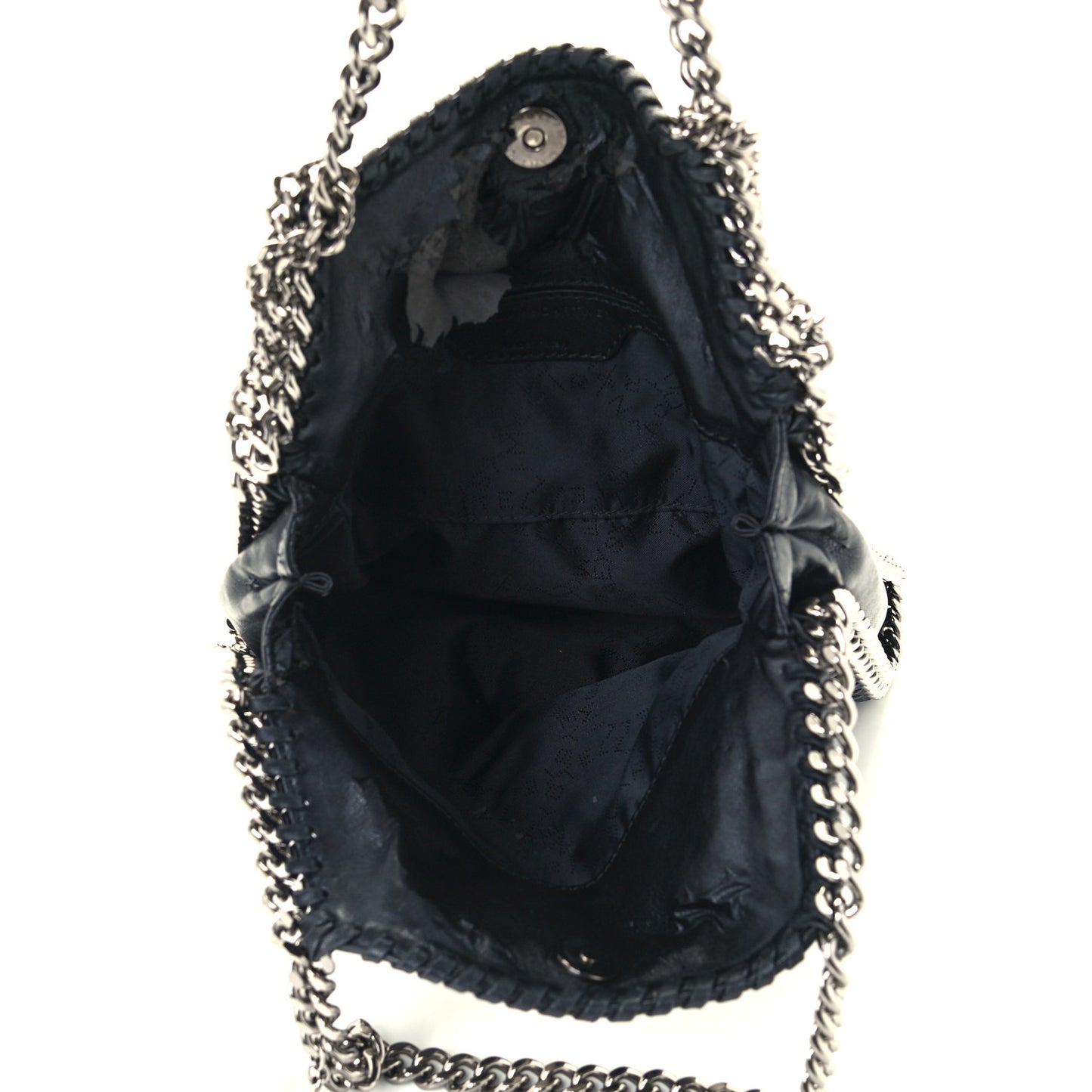 Alter Nappa Embossed Mini Star Falabella Tote Black