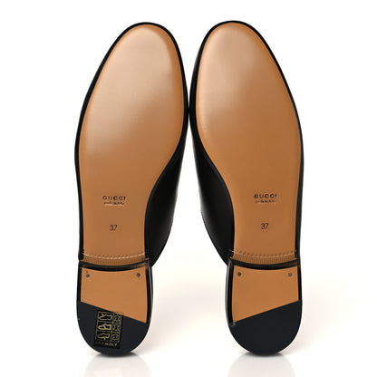 Gucci Calfskin Womens Princetown Slippers 37 Black 5 of 9