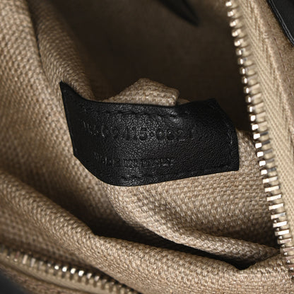 Saint Laurent Linen Calfskin Rive Gauche Tote Optic White 7 of 12