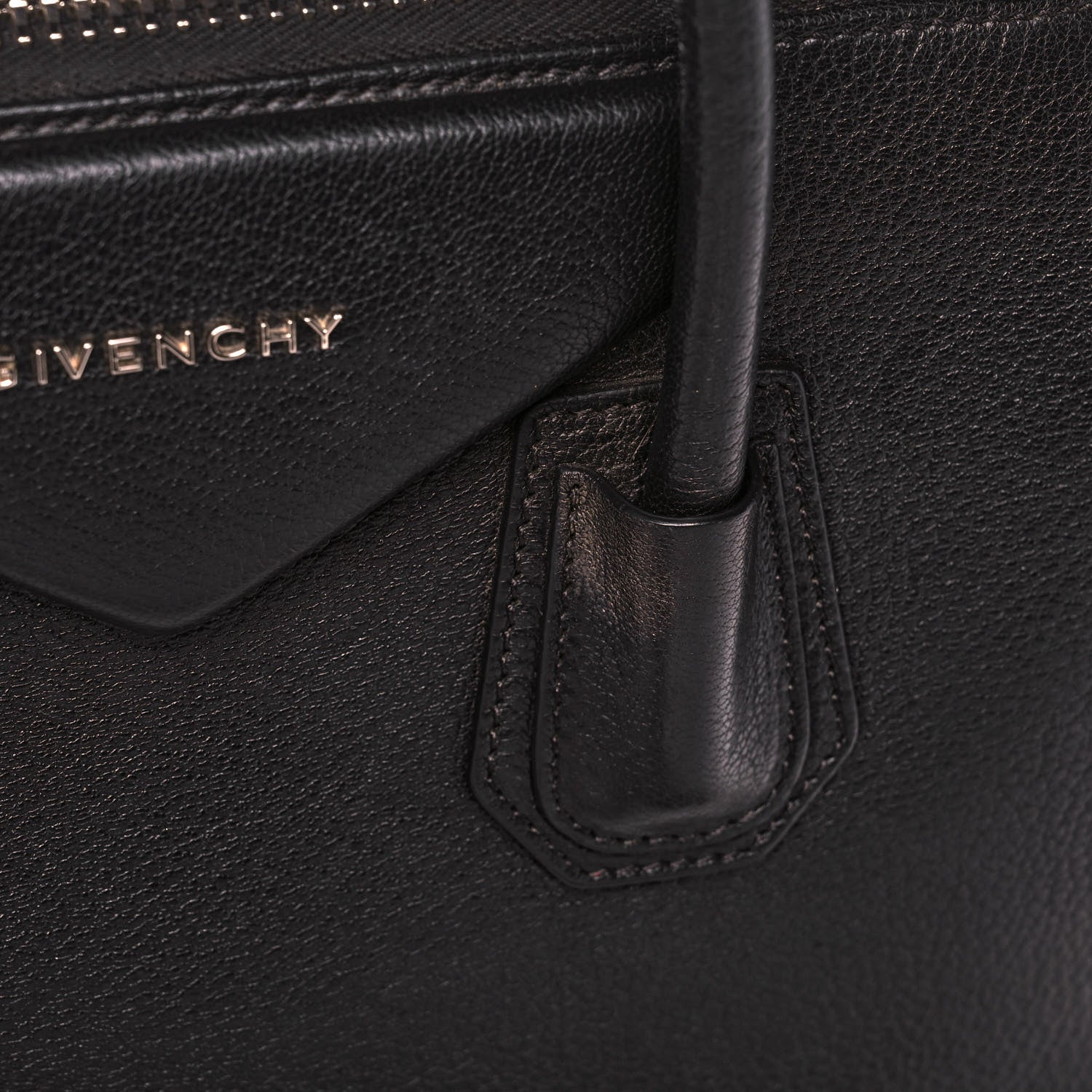 Givenchy Sugar Goatskin Medium Antigona Black 13 of 19