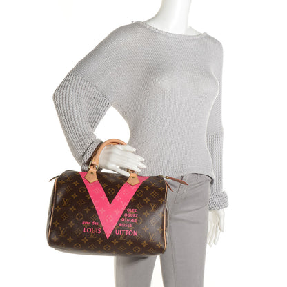 Louis Vuitton Monogram Speedy 30 V Grenade 2 of 7