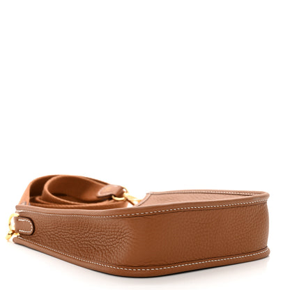 Hermes Taurillon Clemence Evelyne TPM Gold 4 of 10