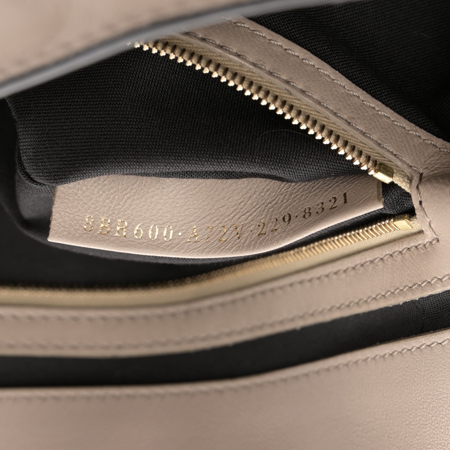 Fendi Nappa FF 1974 Embossed Baguette Camelia 7 of 13