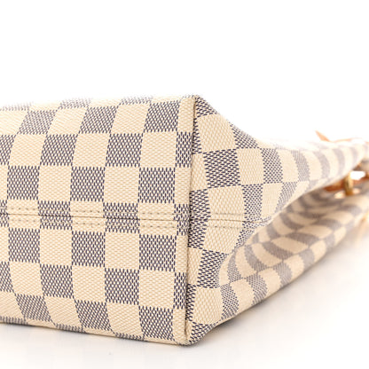 Louis Vuitton Damier Azur Graceful PM Rose Ballerine 11 of 11