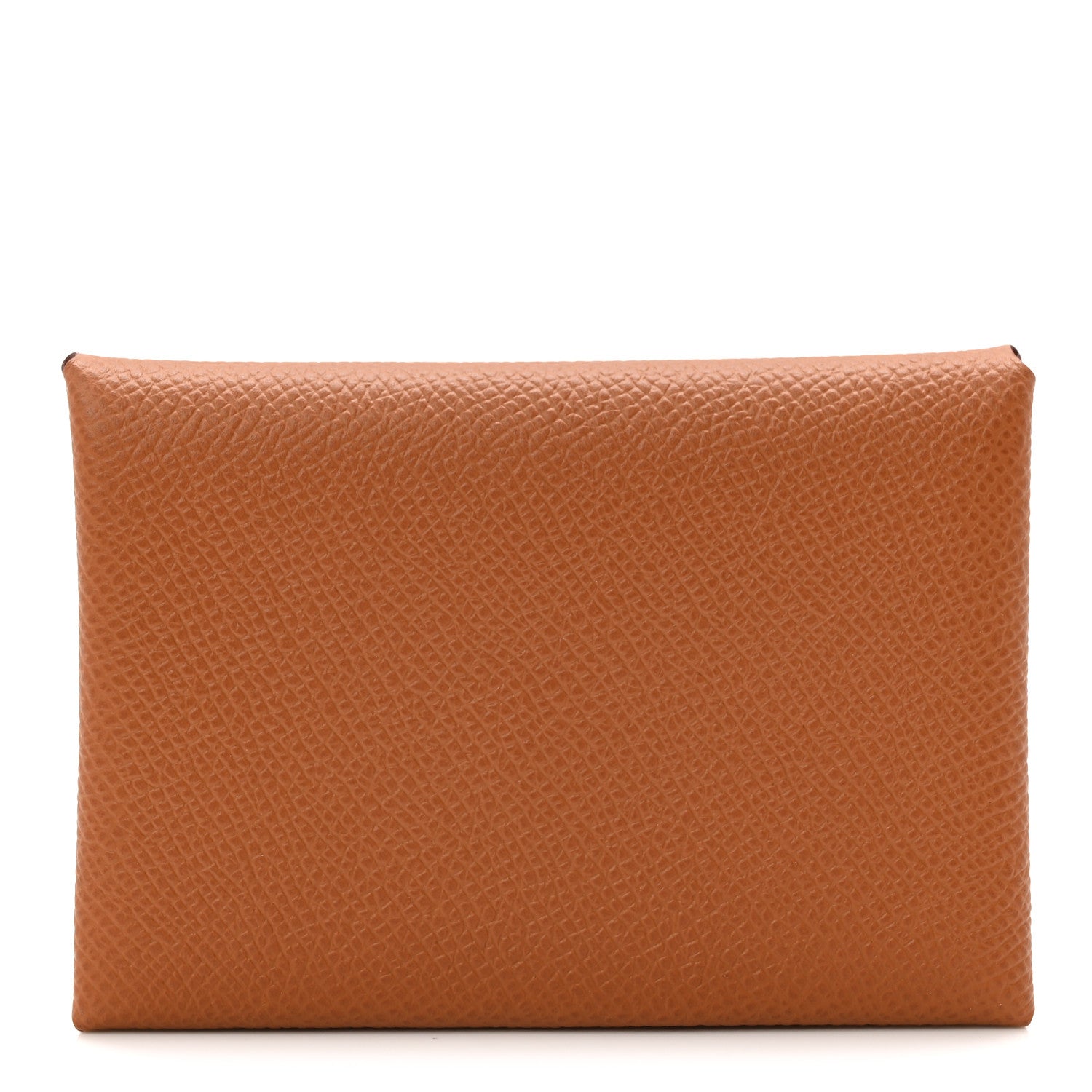 Hermes Epsom Calvi Duo Card Case Gold 1 of 6