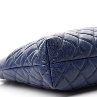 Chanel Caviar Quilted Small Urban Delight Tote Blue 6 of 10