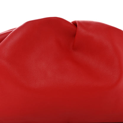 Bottega Veneta Smooth Butter Calf The Pouch Oversized Clutch Bright Red 8 of 10
