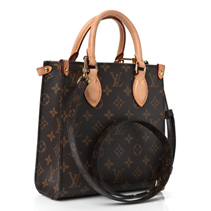Louis Vuitton Monogram Sac Plat BB 2 of 12
