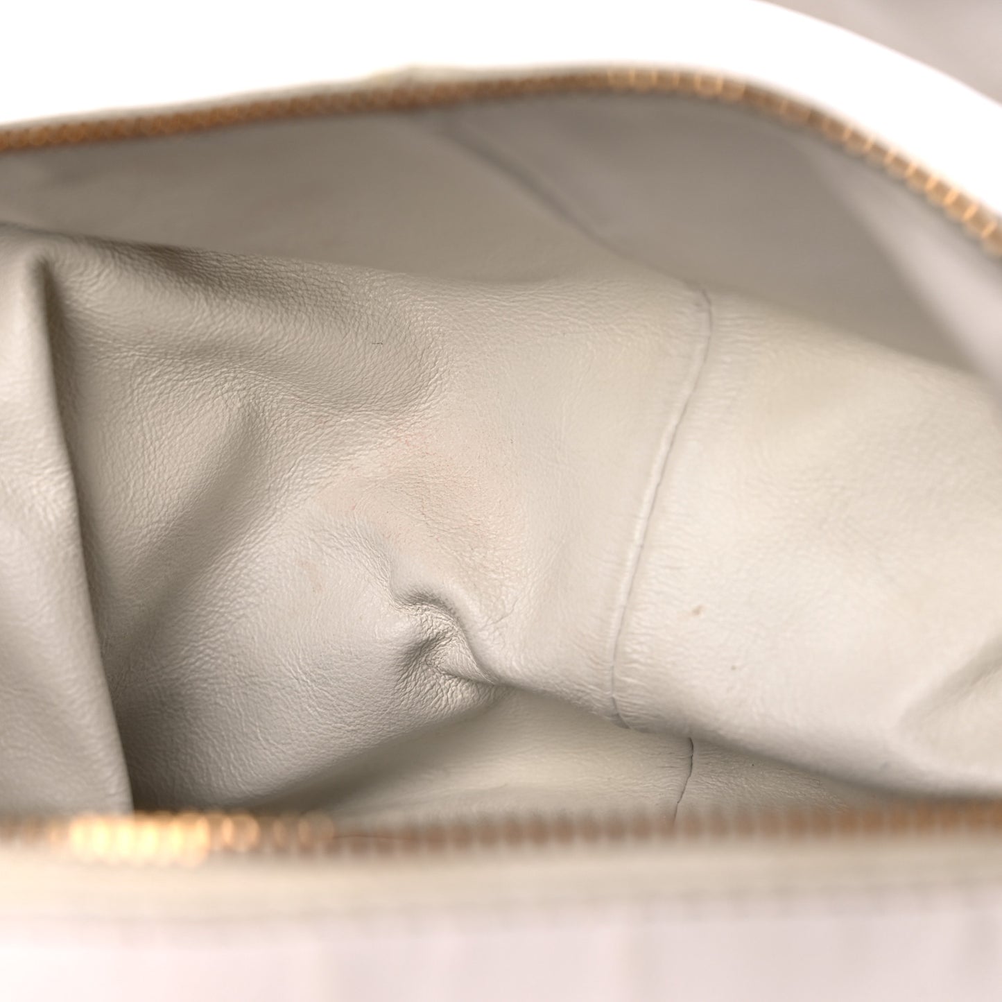 Calfskin Mini Double Knot Bag White