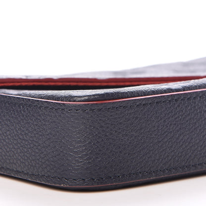 Louis Vuitton Empreinte Pochette Felicie Chain Wallet Marine Rouge 6 of 13