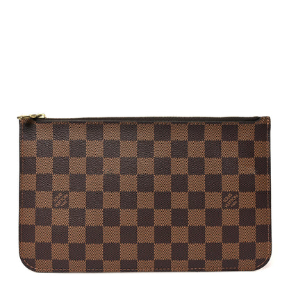 Louis Vuitton Damier Ebene Neverfull MM GM Pochette 1 of 7