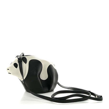 Loewe Calfskin Panda Crossbody Black White 3 of 10