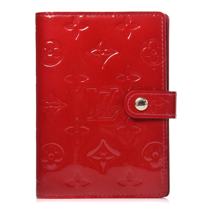 Louis Vuitton Vernis Small Ring Agenda Cover Pomme D'Amour 1 of 8
