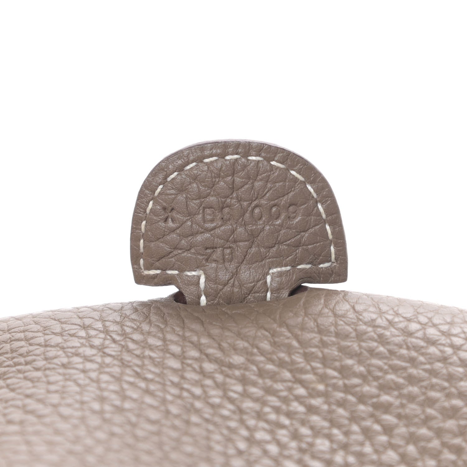 Hermes Taurillon Clemence Evelyne III PM Etoupe 7 of 15