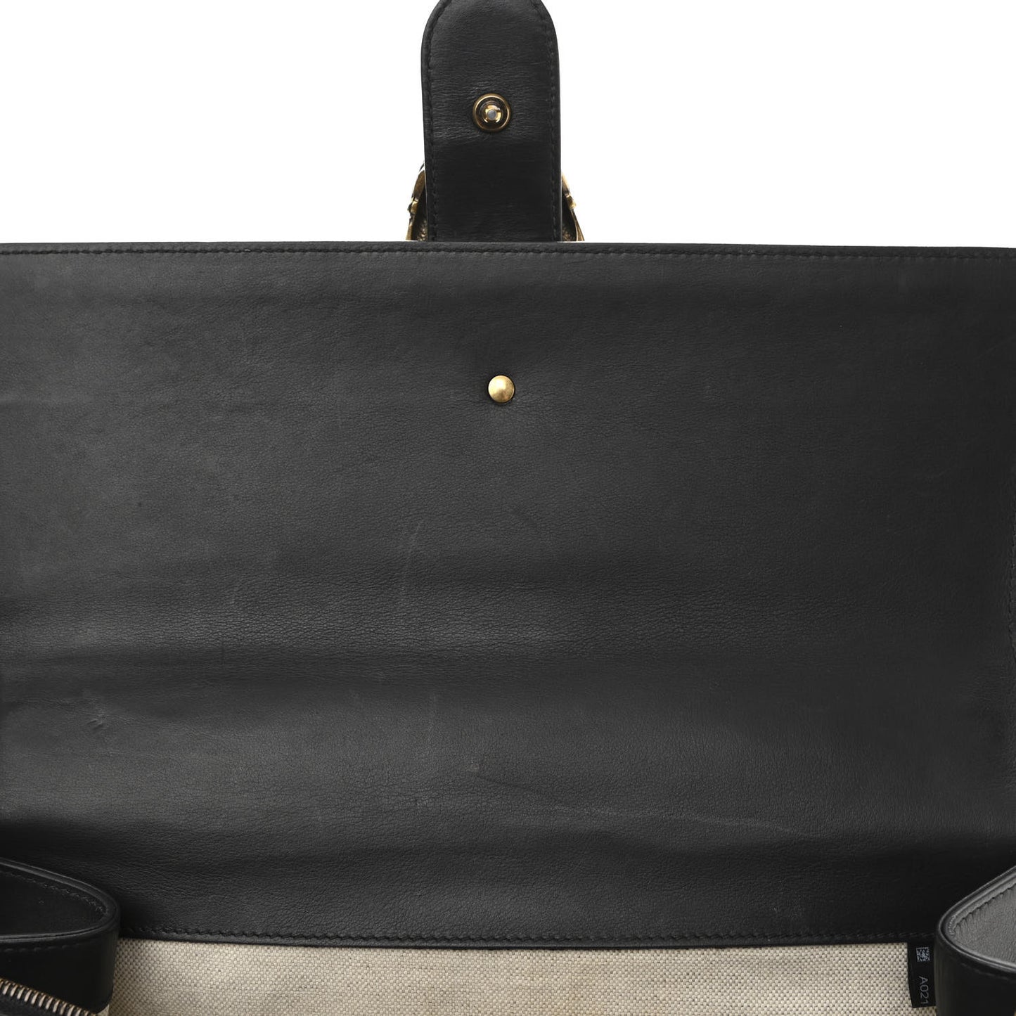 Calfskin Bamboo Web Large Dionysus Top Handle Bag Black Bright Evergreen Hibiscus Red