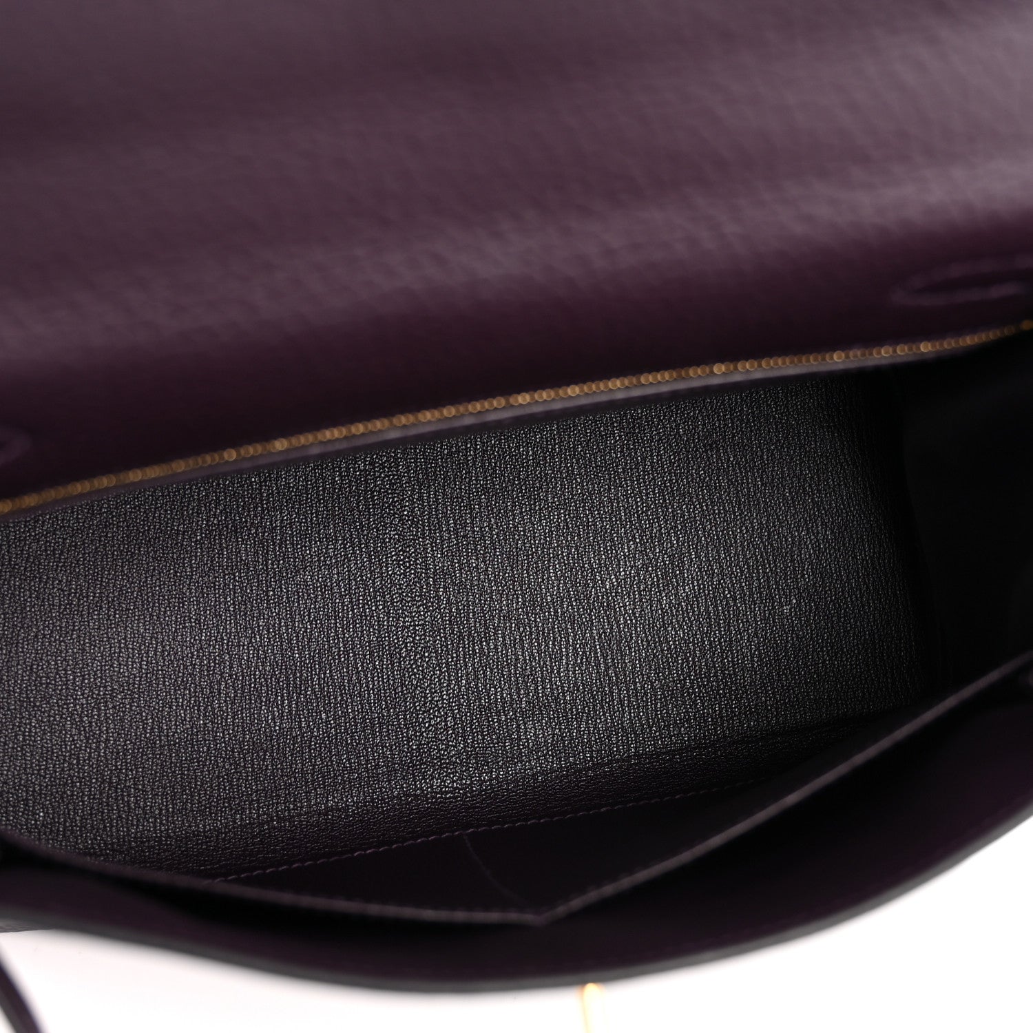 Hermes Togo Kelly Retourne 28 Raisin 5 of 12