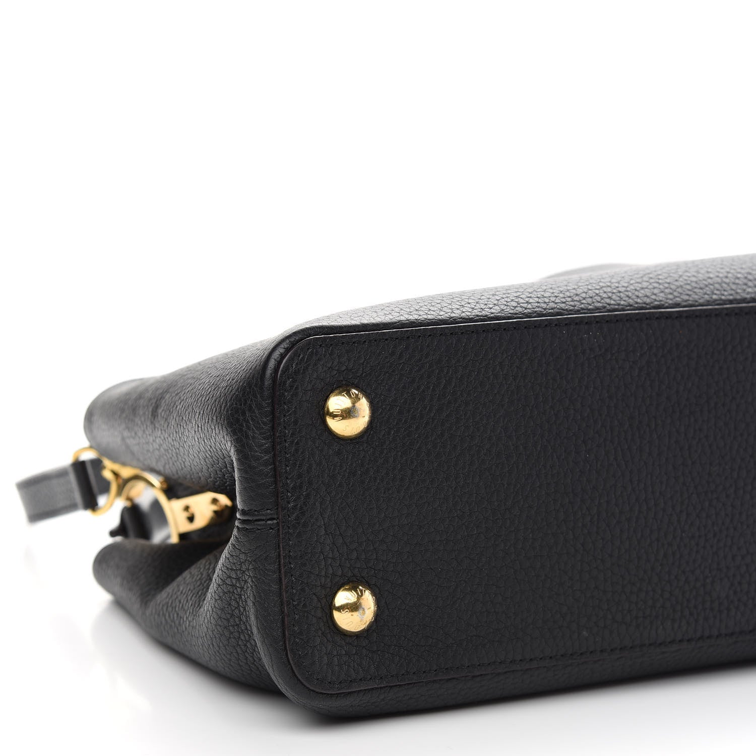 Louis Vuitton Taurillon Capucines PM Black 7 of 8