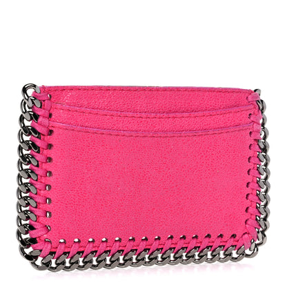 Stella McCartney Shaggy Deer Falabella Card Holder Hot Pink 3 of 8