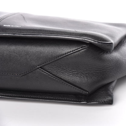 Celine Supple Natural Calfskin Tri-Fold Clutch Black 6 of 11